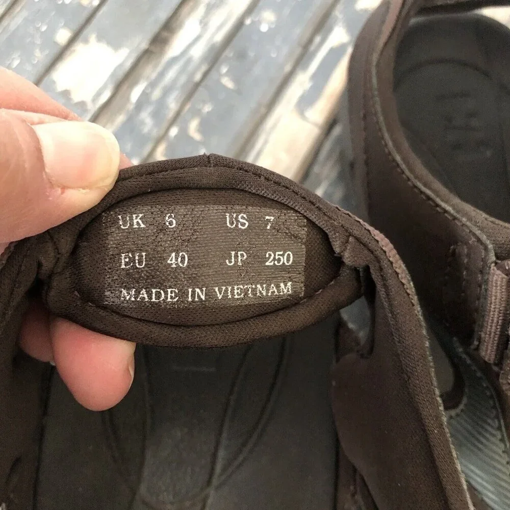 Helly Hansen Streamline Walking Sandals~Brown Size 7